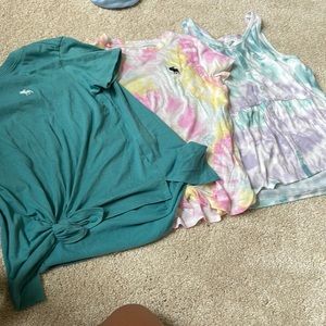 Abercrombie Kids T- shirts 3 piece bundle